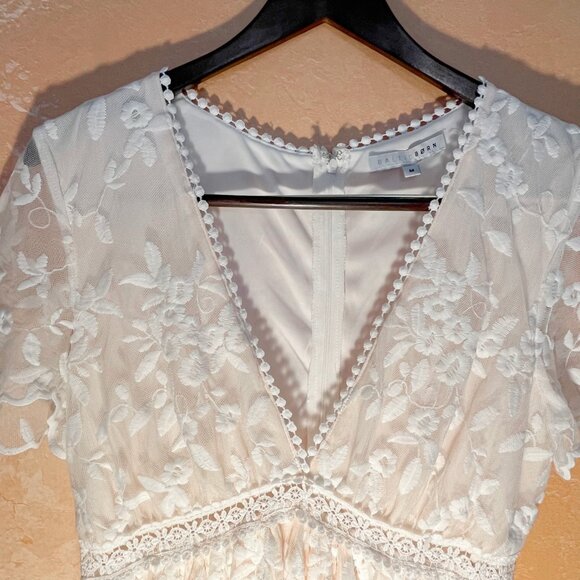 Baltic Born | Ada Maxi Dress | White Lace - Picture 5 of 6